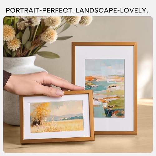 4x6 Bronze Picture Frame (2 Count)