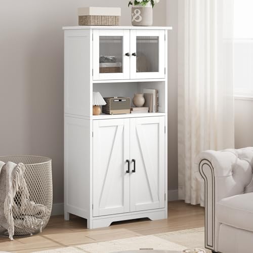 54 in Tall Bathroom Cabinet