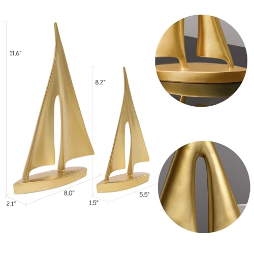 Modern Sculptures Home Decor (2 Count)