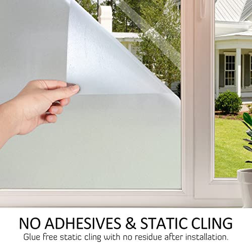 Frosted Glass Window Privacy Film (79.5 Sq Ft)