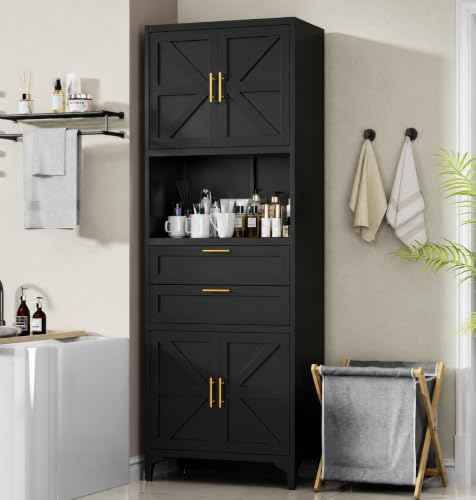 71" Kitchen Pantry Cabinet
