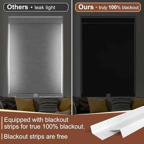 Cordless Dual Roller Shades.Linen Black and White.70 W x 44" H