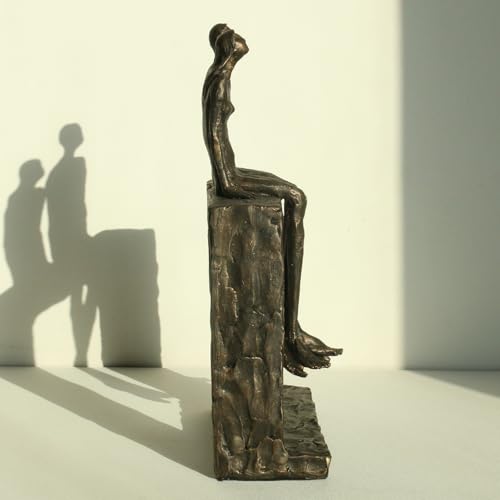 Abstract Couple Statue Minimalist Decor