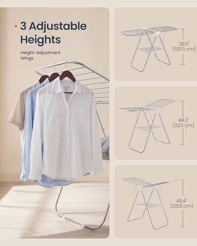 Clothes Drying Rack with Wings
