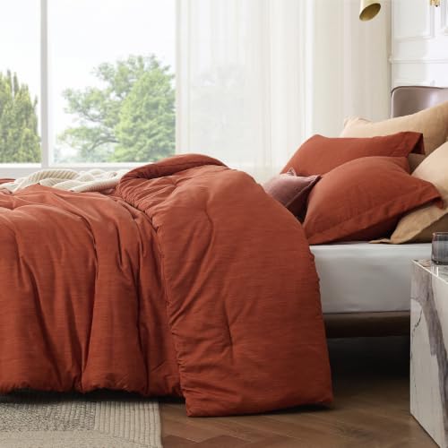 Orange Queen Comforter Set