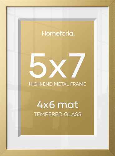 5x7 Gold Picture Frame