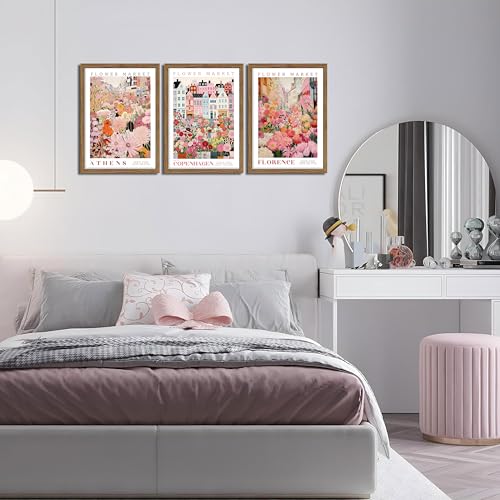 Floral Wall Art Set of 3 (3 Count)