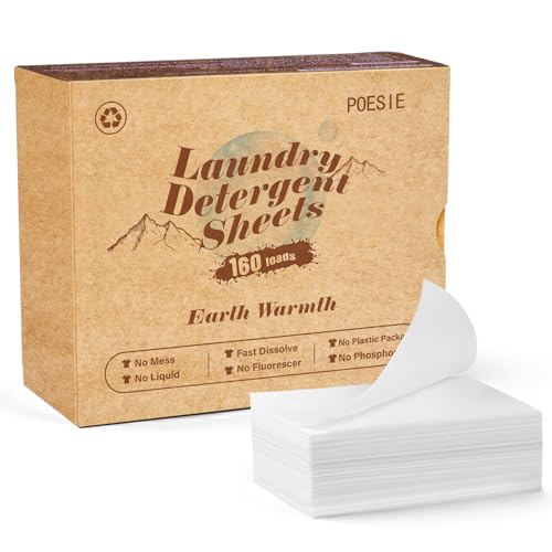 Laundry Detergent Sheets Earth Warmth Scent 160 Count