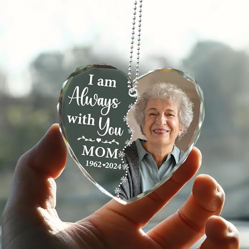 2026 Personalized Memorial Hanging Glass Ornament