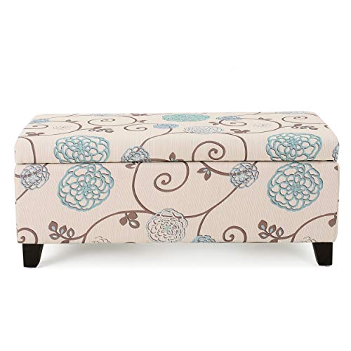Breanna Fabric Storage Ottoman