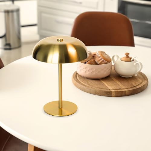 2 Pack Cordless Mushroom Table Lamp