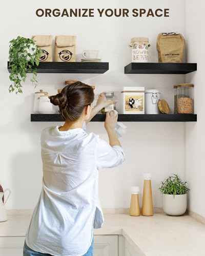 40" Floating Shelves for Wall (2 Count)