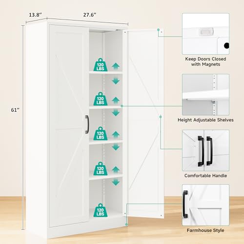 61" Tall Pantry Cabinet