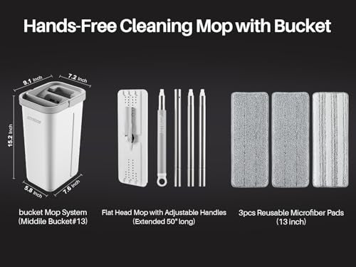 Wall Mop and Bucket Set