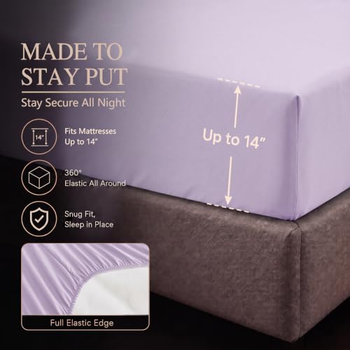 Twin XL Comforter Set Lavender