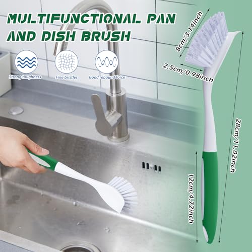 30 Pcs Kitchen Scrub Dish Brush Bulk (30 Count)