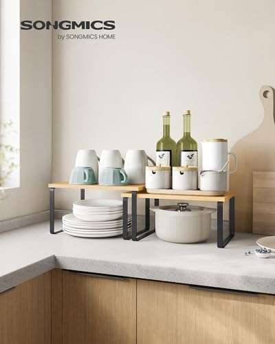 Cabinet Organizer Shelf (4 Count)