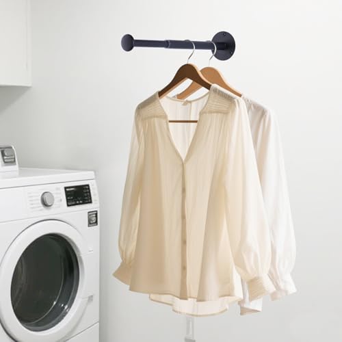 2 Pack Retractable Hanger Holder for Laundry Room (5.99 Count)