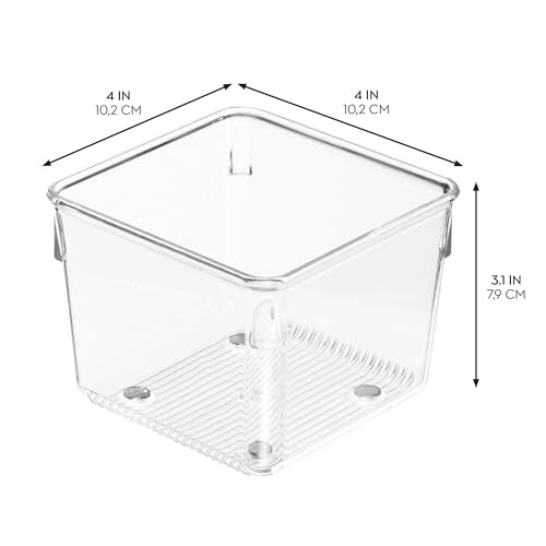 Plastic Drawer Organizer Bins (6 Count)