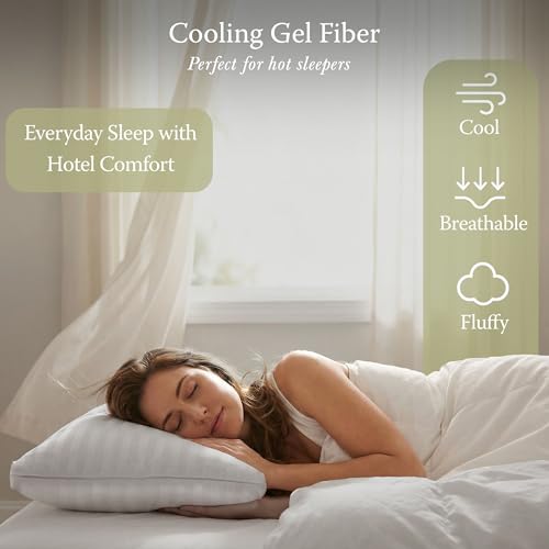 Bed Pillows Queen Size Set of 2 (2 Count)