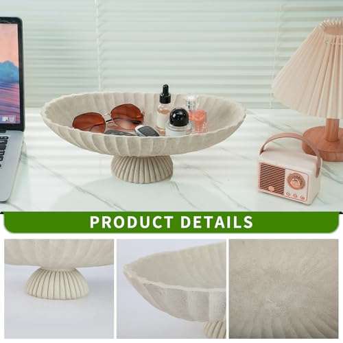 14.5" Large Decorative Long Bowl decor