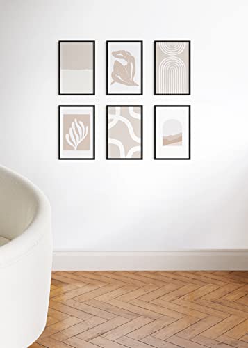 11x17 Black Oak Wood Picture Frames Set of 25