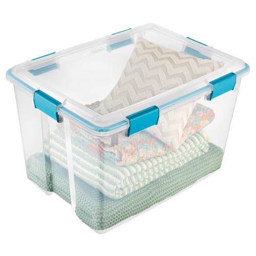 Gasket Storage Box with Lids for Home & Office (4 Count)