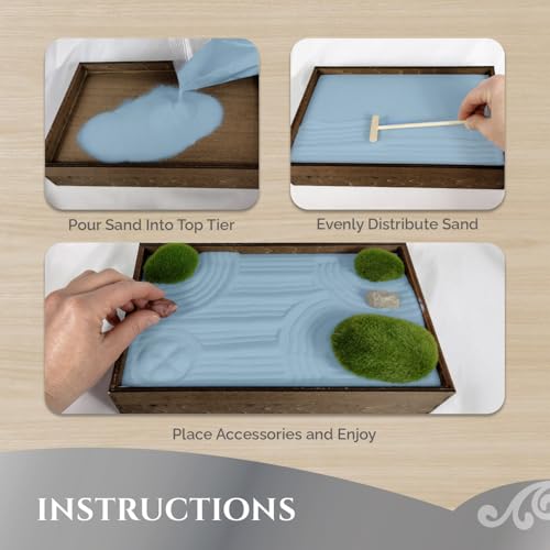 Wooden Stackable Zen Garden