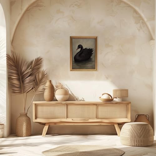 Swan Pictures Wall Decor for Living Room