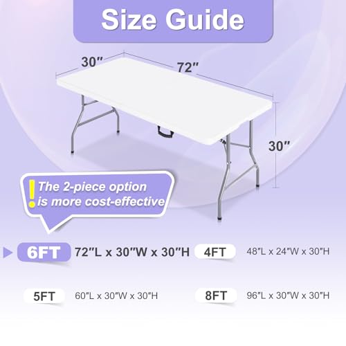 6FT Spandex Table Cover