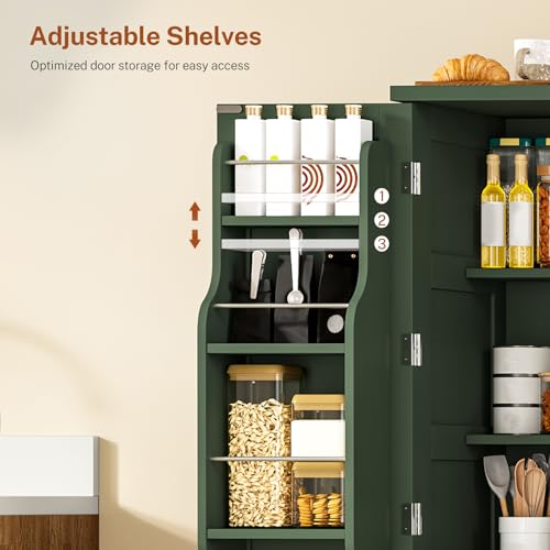 Pantry Cabinet with 4 Doors