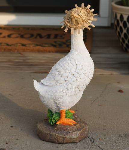 Funny Duck Garden Statue