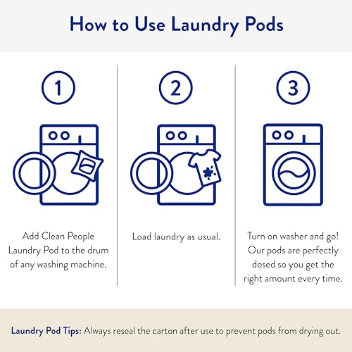 Clean People Laundry Detergent Pods (192 Count)