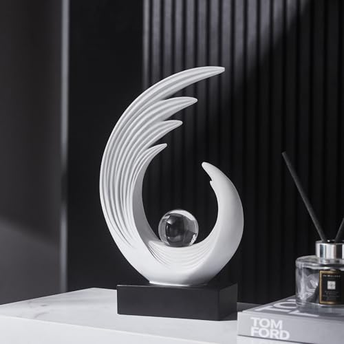 Modern Abstract Sculpture for Coffee Table Living Room Decor