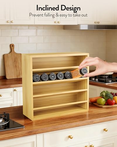 4 Tier Spice Rack Organizer for Cabinet
