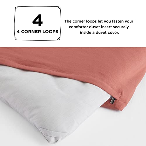 Gray White Super King Comforter Set