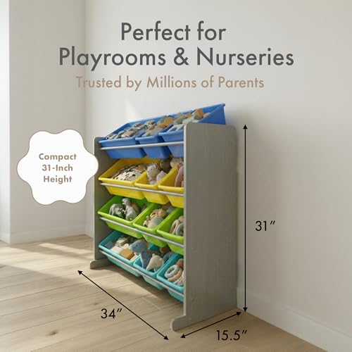 Kids Toy Organizer with 12 Bins