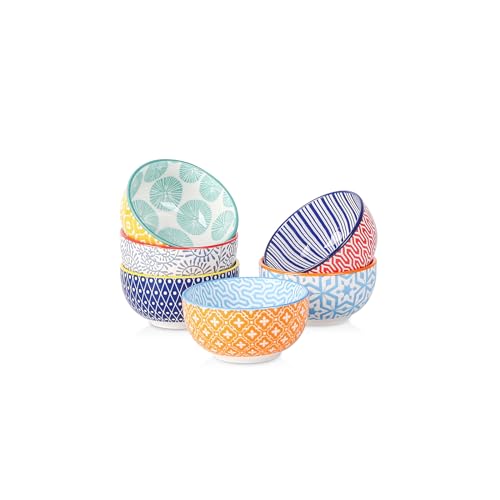 Ceramic 4 OZ Dipping Bowls Set of 6 (6 Count)