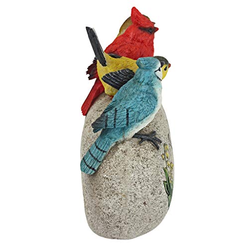 Birdy Welcome Garden Stone Statue