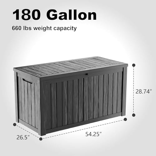180 Gallon Outdoor Storage Box