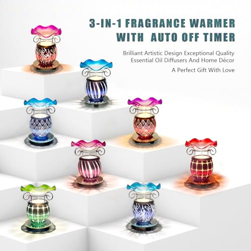 Electric Scented Wax Warmer with Auto Off Timer