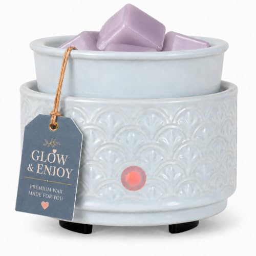 Blue Ceramic Wax Melt Warmer 3