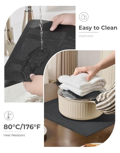 Black Frame Placemats Set of 4 (4 Count)