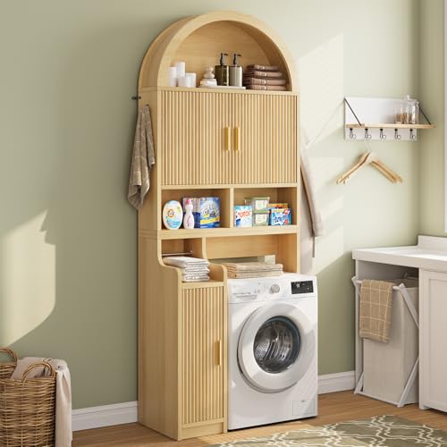 Arched Over The Toilet Storage Cabinet