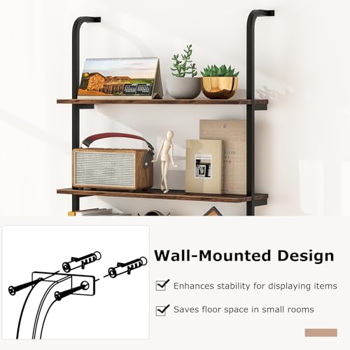 4 Tier Industrial Bookshelf