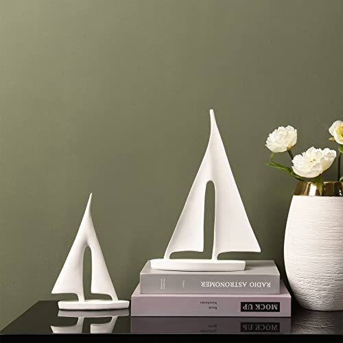 Modern Sculptures Home Decor (2 Count)