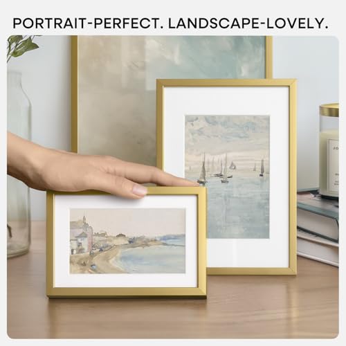 8x11 Gold Picture Frame