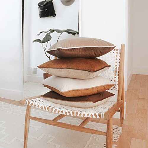 Decorative Throw Pillow Covers Cushion Cases (4 Count)