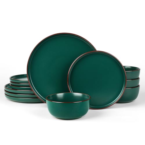 Mercury 12 Piece Stoneware Dinnerware Set