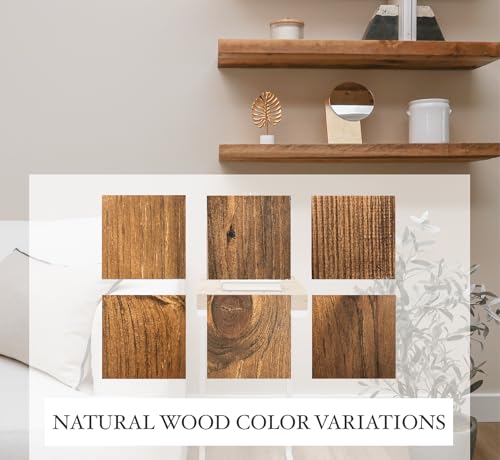 Rustic Shelves with J